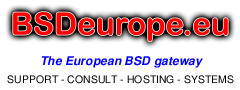 BSDeurope.eu is a gold sponsor of EuroBSDcon 2013